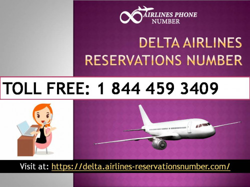 Delta Airlines does provide tickets at a high cost, but we are here to help you with flying. By calling at Delta Airlines Reservations Number +1 844 459 3409, you get various offers to choose from, that saves you loads from ticket booking charges. You may call us +1 844 459 3409 whenever you need us. Read more at https://delta.airlines-reservationsnumber.com/