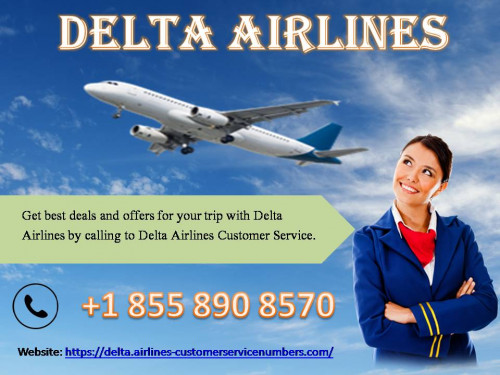 If passengers have some issue or question with, related to Delta Airlines routes as reservation of tickets in the airlines then that can be done on an instant basis by using +1 855 890 8570 Delta Airlines Customer Service Booking Number.