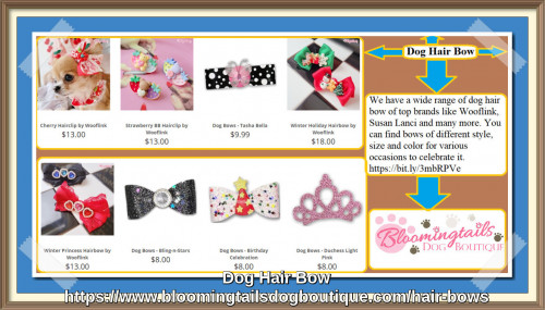 You can find bows of different style, size and color for various occasions to celebrate it. https://bit.ly/3IYyijN
