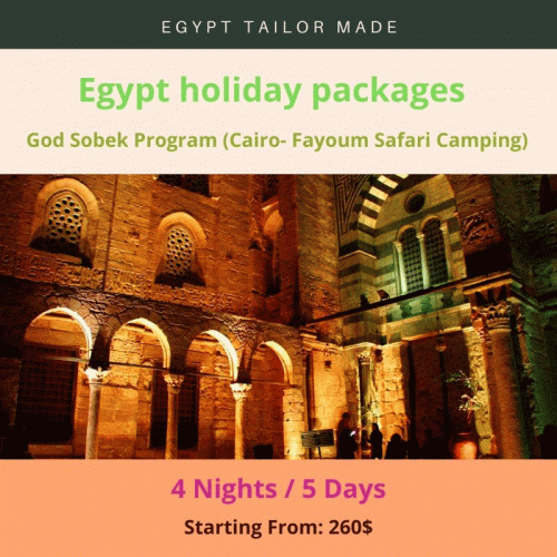 Want to spend your next holiday in Egypt? Well then look no further but egypttailormade. Here we can help you with the perfect holiday package with which you can explore the best that this land has to offer. We have a lot of different packages to suit your various needs. Just let us know what you prefer and leave the rest to us. For more info, click on the link http://egypttailormade.net/en/egypt-packages.html or give us a call at +2 01144418853 today!