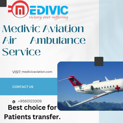 Medivic Aviation Emergency ICU patients can make the safe and sound transfer from Bangalore and Delhi for proper patient care and effective treatment through many years of experience and expert world-class MD doctors and a well-trained paramedical team. We provide low-cost Air Ambulance Services in Bangalore and Delhi with occupied ICU facilities for patient transportation without charging extra to medical facilities.

Web@ https://bit.ly/2V2Y7Ee