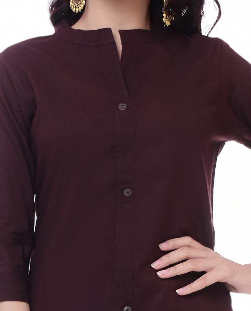 FRONT BUTTON BROWN (2)