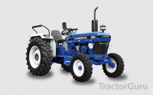 Farmtrac 60 EPI T20 tractor is equipped with a 3-cylinder powerful engine which has a power output of  50 HP. Its main key features are Full constant mesh Transmission, Power Steering, Oil immersed Brakes etc. Farmtrac 60 EPI T20 is easy to operate and is capable of 30 plus applications which includes haulage. Farmtrac 60 EPI T20 has a very strong robust design to withstand the rigors of farming and commercial activities. This tractor is versatile and durable. This tractor is mainly used for crops like Rice, wheat, sugarcane and many others. It has an amazing lifting capacity of 1800 kg, which makes the tractor more suitable for a no of implements like Rotavator, Cultivator, Plough, planter and many more. It is the first tractor with comes with a 20-speed gearbox which provides multiple speeds for various soil conditions, allowing up to 30% increase in the productivity rate. The heavy duty Automatic depth and draft control hydraulics lift contribute to the performance in any conditions. For more information on Farmtrac 60 EPI T20 price, Features and specifications do visit our website TractorGuru. 

Source: https://www.tractorguru.in/tractor/farmtrac-60-epi-t20