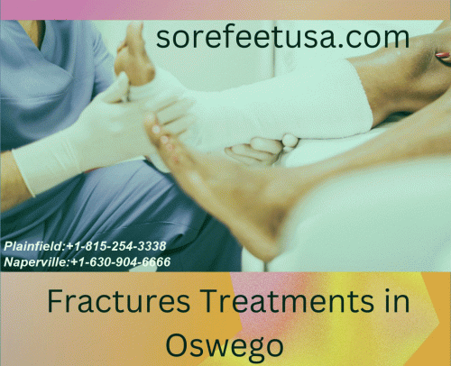 Fractures Treatments in Oswego treated by the oral surgeons of Sorefeetusa include bone fractures, muscle sprains, and bleeding bones. They treat different types of fractures from different parts of the body related to bone. It also facilitates comprehensive treatment and care plans for fractures.
