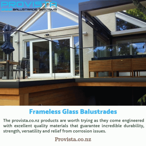 For achieving an unobstructed view of the panoramic scenery surrounding your property, install frameless glass balustrades.  For more details, visit: https://provista.co.nz/frameless-glass-balustrade/