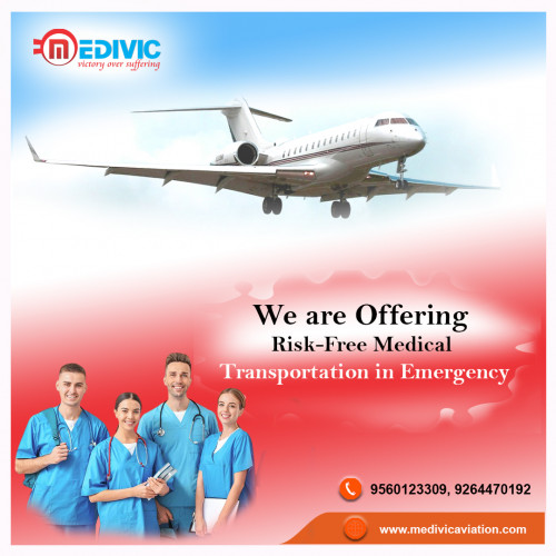 Medivic Aviation Air Ambulance Services in Ranchi provides the best medical care team to the patient at an affordable price. We provide private charter aircraft and private air jets with full ICU and CCU medical setups.
More@ https://bit.ly/2Hbdq9e