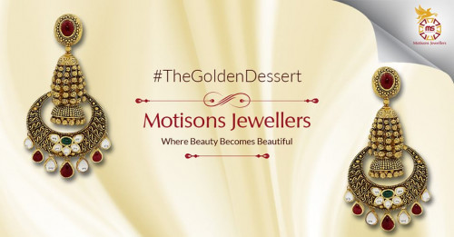 Women just love "Gold". Gold earrings are an ever-green fashion accessory that will always be in style. So here at Motisons we have an entire array of Gold and Diamond Earrings so be ready to wear it with the pride of womanhood. Celebrate this festive season with some classy and elegant gold jewellery. @ https://www.motisonsjewellers.com/jewelry/earrings