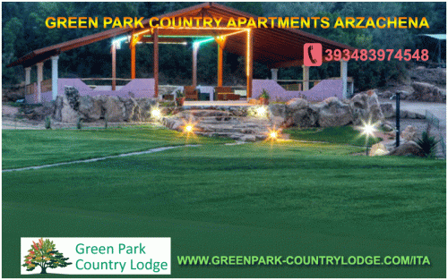 Green Park Country Apartments Arzachena built with the most modern standards in terms of thermal-acoustic insulation and low environmental impact. We offer every comfort, air conditioning, TV, safe, orthopedic mattresses, fully equipped kitchen, wifi, private parking. For more info call us on +39 3483974548. then visit us: www.greenpark-countrylodge.com/