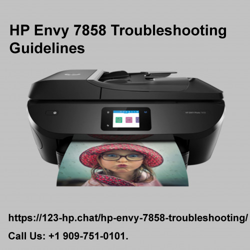HP Envy 7858 Troubleshooting