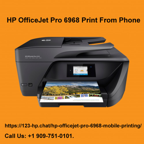 HP OfficeJet Pro 6968 Print From Phone