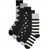 HS-HAP-5PK-Argyle-Black-Grey