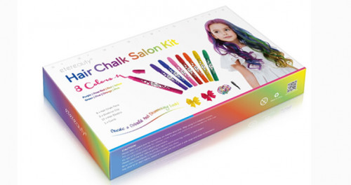 Hair Chalk for kids,Temporary Hair Chalk Pens 8 Colourful, Washable Hair Dye Chalk3