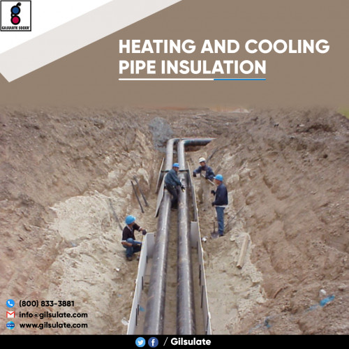 Heating and Cooling Pipe Insulation