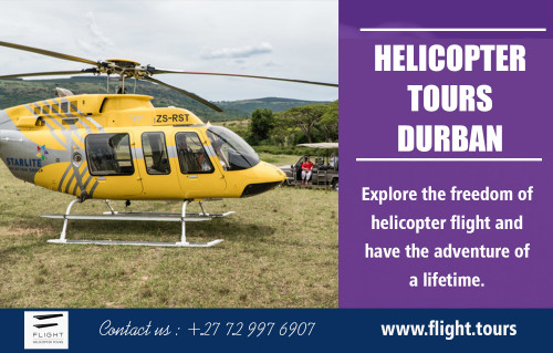 Get the best deals on Helicopter Tours in Durban at https://www.flight.tours/ 

Services : 

Helicopter Rides 
Helicopter Flights 
Helicopter Tours 
Helicopter Picnic 

Traveling by air was once considered a very luxurious venture because airfares were then costly. Nowadays, Orbitz is offering cheap flights to almost any part of the world. Through the internet, you can quickly get last minute flight deals to avail of the offers and book your vacation. Find Helicopter Tours in Durban packages for affordable costs offers. 

Address : 33 Ridge Road La Lucia, Durban, Kwazulu Natal 4051, South Africa 

Email : info@flight.tours 
Phone : +27 72997 6907 

Social Links : 

https://www.instagram.com/flight.tours.sa/ 
https://kinja.com/helicoptertoursdurban/ 
https://flighttours.business.site/ 
https://medium.com/@helicopterflights 
https://helicoptertoursdurban.wordpress.com/ 
https://www.reddit.com/user/bookhelicopterrides