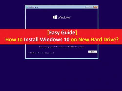 Windows 10 is a well known working framework. In the event that the client has enacted. There are few steps for install Windows 10 on a new hard drive: Utilize One Drive to back-up every one of the documents While the old Drive of the client is as yet introduced, click on "Settings", trailed by"Updates and Security", and afterward click on "Reinforcement". 
Website: https://www.htmlkick.com/windows/install-windows-10-on-a-new-hard-drive/