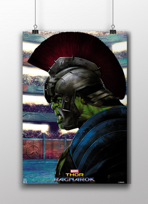 Hulk The Champion of skaar Marvel Thor Ragnarok poster In India by silly punter