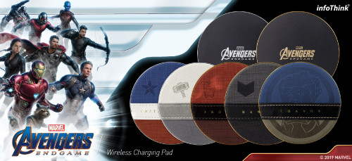 InfoThink Marvel Wireless Charger Pad Cover