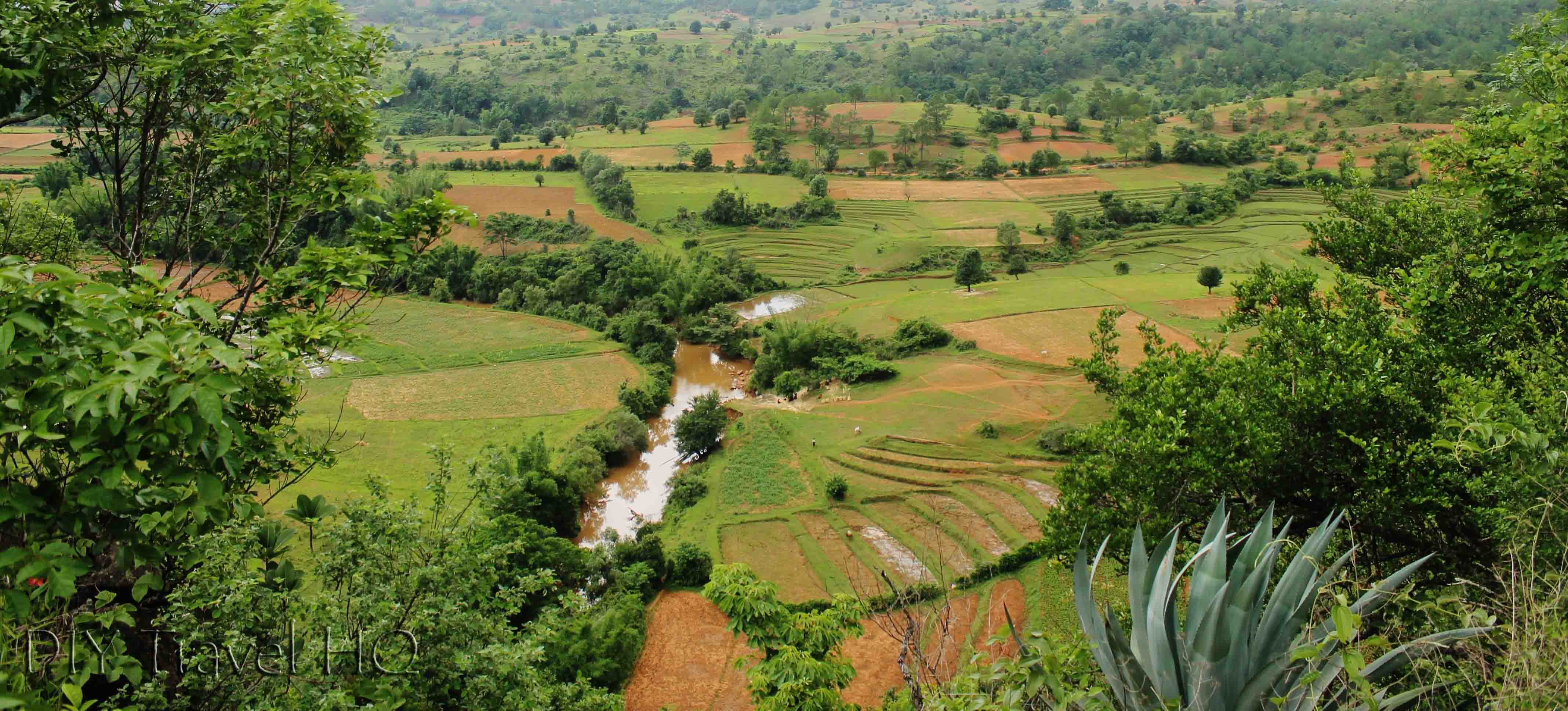 inle trekking