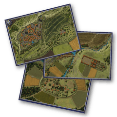 Kartenserie: Dörfer und Gutshöfe