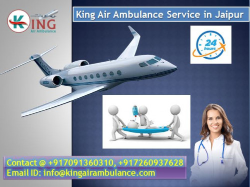 You can hire the King air ambulance service in Jaipur at a minimum cost. It is good to avail because it is providing you all the services inside.
Visit: https://www.kingairambulance.com/air-train-ambulance-jaipur/