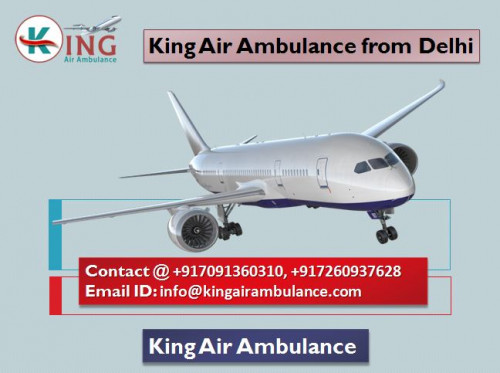 Get the best service of King air ambulance from Delhi. It is very cost effective, responsive and reliable. You can call it anytime.
Visit: https://www.kingairambulance.com/