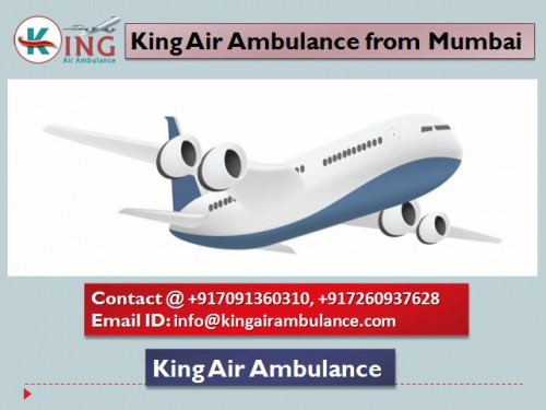 Get the quick King air ambulance from Mumbai. It is fast and reliable and available 24 hours.
Visit:https://www.kingairambulance.com/air-train-ambulance-mumbai/