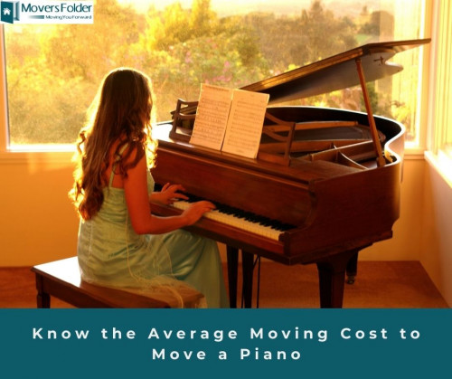 Know the Average Moving Cost to Move a Piano