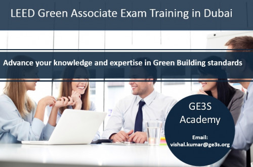 Are you searching for LEED professionals for guidance in #LEED #Green #Associate #Exam in Dubai? Please join our academy for LEED training.  We are running 3 days training course on 19th July, 20th July and 26th July. Leave us an email  at vishal.kumar@ge3s.org for any inquiry regarding LEED training.

https://www.ge3s.org/leed-training/