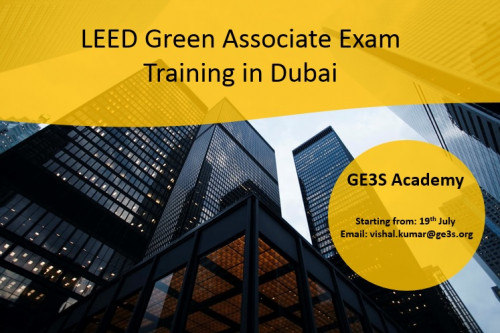 We provide #LEED #GA training in Dubai and Abu Dhabi. We have conducted 2nd batches for LEED in July. Those students/professionals who are interested to join our next LEED GA batches. Please leave an email at vishal.kumar@ge3s.org to book your seat.

https://www.ge3s.org/leed-training/