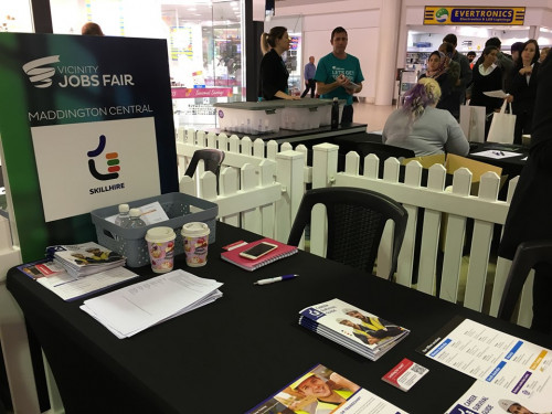 Skill Hire participated at the Vicinity Jobs Fair held at Maddington Central recently. It was an excellent opportunity for job seekers to connect with us face-to-face and apply for available job opportunities. Give us a call on 9376 2800 or visit us at https://www.skillhire.com.au/corporate-solutions/staffing-solutions/