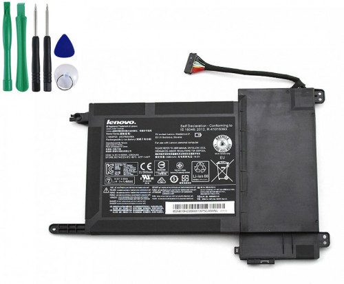 https://www.goadapter.com/original-60wh-lenovo-ideapad-y70017isk-80q080rv-serie-battery-p-88431.html

Product Info:
Battery Technology: Li-ion
Device Voltage (Volt): 14,8 Volt
Capacity: 4050 mAh / 60 Wh / 4-Zellen
Color: Black
Condition: New,100% Original
Warranty: Full 12 Months Warranty and 30 Days Money Back
Package included:
1 x Lenovo Battery(With Tools)
Compatible Model:
L14M4P23 Lenovo,