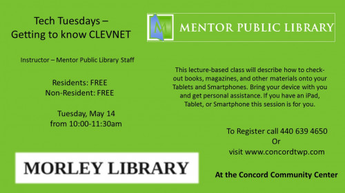 Library Tuesday, Clevnet