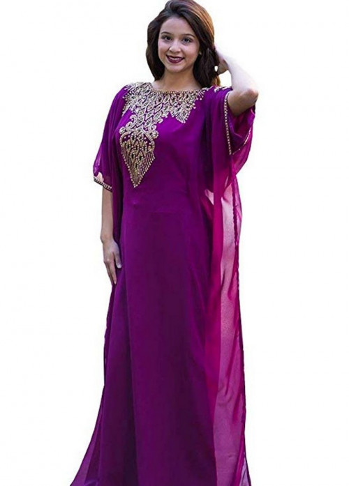 Checkout Light Purple Kaftan for women who want to look modest, stylish but at the same time modest too at amazing discount prices.http://bit.ly/30dAKdR