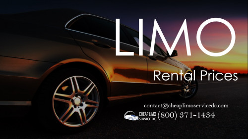 Limo Rental Prices
