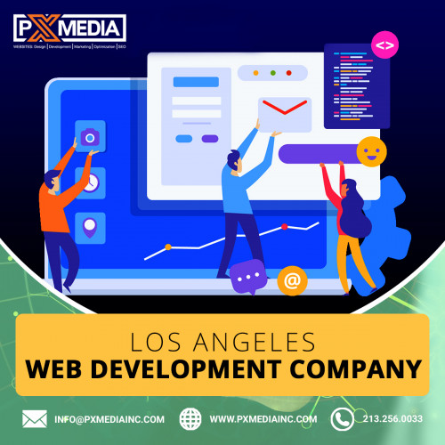 PX Media is the best website development company in Los Angeles which specializes in designing and developing custom websites at affordable rates. Send your idea, and we'll get you a quote.