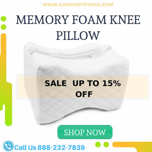 MEMORY FOAM KNEE PILLOW
✅ SCIATICA PAIN RELIEF 
✅ ESSENTIAL CUSHION
✅ CONTOUR KNEE PILLOW

?SHOP NOW - http://bit.ly/2N5EziJ ?