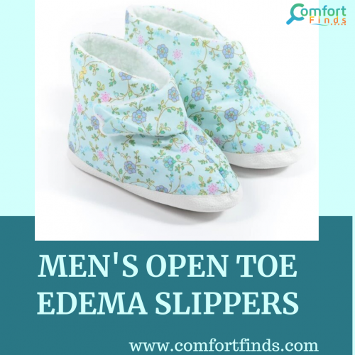 MEN'S OPEN TOE EDEMA SLIPPERS
✅So Comfortable
✅Ideal Slipper Shoes
✅Cushioning & Support
✅Non-Slip Bottom
? https://bit.ly/2ImUftG ?