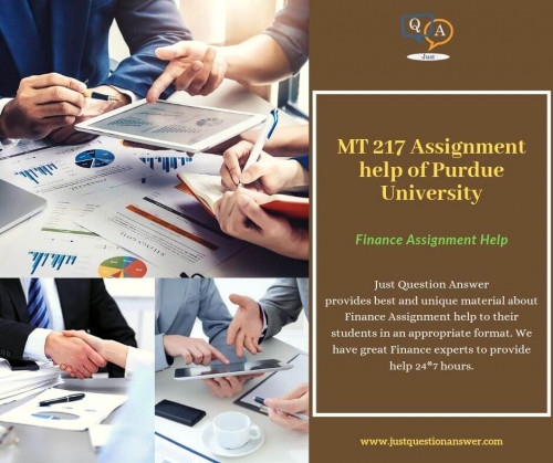 Get MT 217 Assignment help at Purdue University Global. Here is the best resources for homework help with MT 217 (Finance) at Purdue University. Get MT 217 assignment help, homework solutions, study guides, notes etc.
  
Just Question Answer provides best and unique material about Finance Assignment help to their students in an appropriate format. We have great Finance experts to provide help 24*7 hours.

Provides: - 

Purdue University Global Course Help
  


MT 217 Week 1 Discussion 1 | Assignment Help | Purdue University Global 


MT 217 Week 2 Discussion | Assignment Help | Purdue University Global 


MT 217 Week 3 Discussion | Assignment Help | Purdue University Global 


MT 217 Week 4 Discussion | Assignment Help | Purdue University Global 


MT 217 Week 5 Discussion | Assignment Help | Purdue University Global 


MT 217 Week 5 Lab Assignment Help | Purdue University Global 


MT 217 Week 6 Discussion | Assignment Help | Purdue University Global 


MT 217 Week 7 Discussion | Assignment Help | Purdue University Global 


MT 217 Week 8 Discussion | Assignment Help | Purdue University Global 


MT 217 Week 9 Discussion | Assignment Help | Purdue University Global 


MT 217 Week 9 Assignment Help | Purdue University Global


MT 217 Week 10 Discussion | Assignment Help | Purdue University Global 



Visit Full Course Here: - https://www.justquestionanswer.com/universities/158/purdue-university-global-courses/mt-217/163193