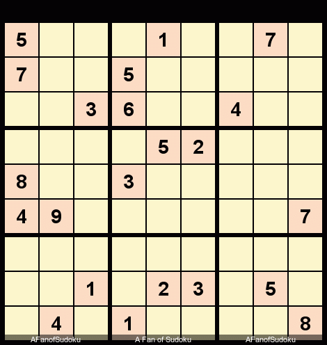 Pair
Triple Subset
New York Times Sudoku Hard May 6, 2019