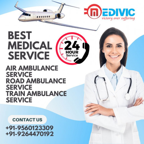 Medivic Aviation Air Ambulance Services in Guwahati provide emergency medical transfer facilities with a highly experienced medical team and also provide the latest technological medical tools at an affordable price.
More@ https://bit.ly/2FN97z4