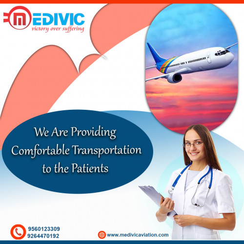 Medivic Aviation Air Ambulance Service in Delhi provides emergency and non-emergency medical transfer facilities with matchless and all necessary medical assistance at the right cost. 
More@ https://bit.ly/2X5x3EZ