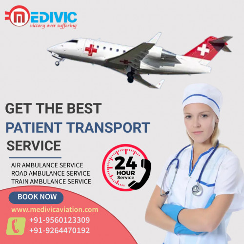 Medivic Aviation Air Ambulance Service in Chennai is one of the best and fastest air ambulance services that provide instant patient transfer service from Purnia to anywhere in India. 
More@ https://bit.ly/2Ua5AnG