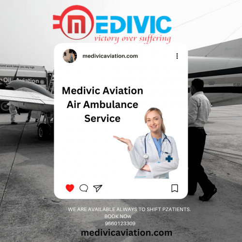 Medivic Aviation now provides Air Ambulance Service in Bangalore with all necessary Amenities at an affordable amount. We have all different types of Ambulances like ICU Ambulances, Cardiac Ambulances, and even more.
More@ https://bit.ly/2V2Y7Ee