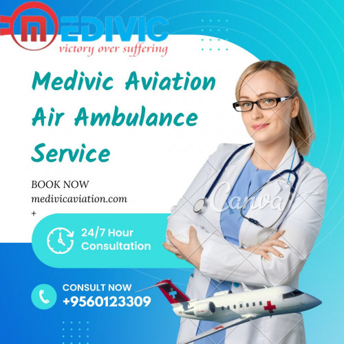 Medivic Aviation Air Ambulance Service in Bangalore has all facilities so that the patient can be stabilized till the completion of the journey. We provide safe and comfortable patient transport purpose which provides full ICU specialists and doctors to take care of a critical patient.

Web@ https://bit.ly/2V2Y7Ee