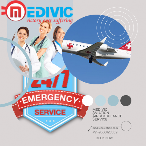 Medivic Aviation Air Ambulance Service in Bhopal helps in transferring patients with utmost efficiency and safety maintained at the time of shifting and ensures the patient doesn’t feel any difficulties on the way.
More@ https://bit.ly/2LxHooq 
Web@ https://bit.ly/2EGzdpi