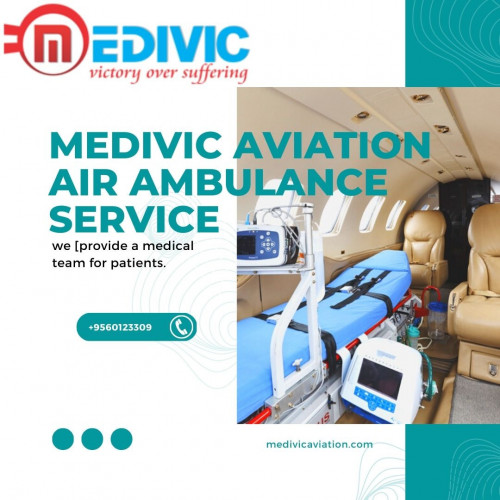 Medivic Aviation Air Ambulance Service in Delhi Transfer extremely critically ill patients from Delhi to Delhi, Mumbai, Chennai, Bangalore, and Vellore with low-cost and full ICU facilities commercial and charter air ambulances along with specialists and highly qualified ICU MDs ready to do. Doctors and paramedical team.
More@ https://bit.ly/2X5x3EZ