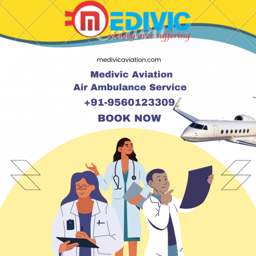Medivic Aviation Air Ambulance Service in Kolkata gives the perfect medical treatment to the serious one in between transportation in the presence of a top medical team. This Air Ambulance Service in Kolkata is a highly chosen Air Ambulance for emergency patient transportation.
More@ https://bit.ly/2X38LeJ