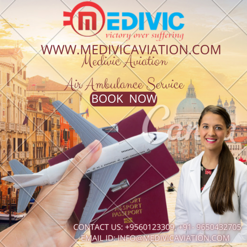 Medivic Aviation Air Ambulance Service in Varanasi is always ready to shift any class of patient and immediate possible medical care for risk-free shifting. We offer medical attention and assistance that is necessary for keeping the health of the patient in stabilized state until the journey gets completed.
More@ https://bit.ly/2LxHooq