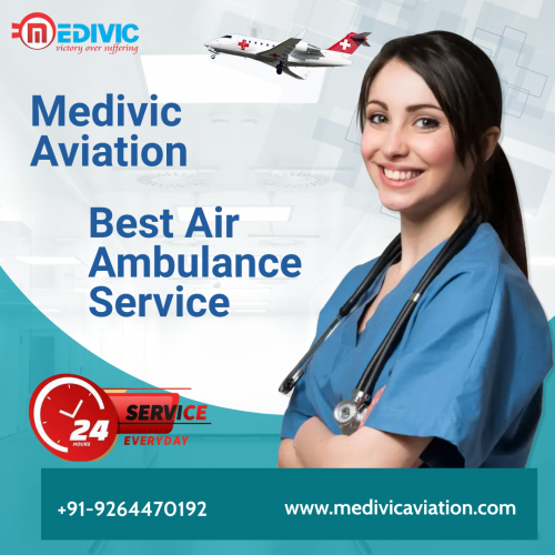 Medivic Aviation Air Ambulance in Dimapur provides emergency charter air ambulance services at very low fares with hi-tech medical support and full ICU setup during transfer for all critical patients. 
More@ https://bit.ly/2QruhuK