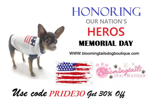 Memorial Day Sale Offer!! Buy any product form our online store Use code PRIDE30 and Get 30 % off of your total order. Use link: https://tinyurl.com/y5om49mj to buy any product form our site.
